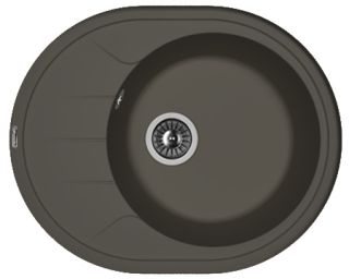 Кухонная мойка Florentina Родос 620 антрацит